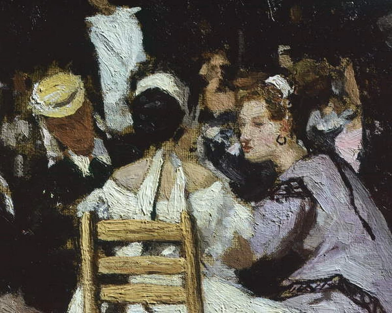 Piazza san Marco - Galleria Nazionale d'Arte Moderna e Contemporanea, Roma, dettaglio